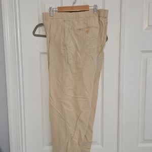 Men's Linen Tan Pants